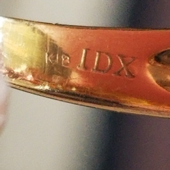 sale 18k natural ruby diamond flower gold ring - Picture 5 of 16